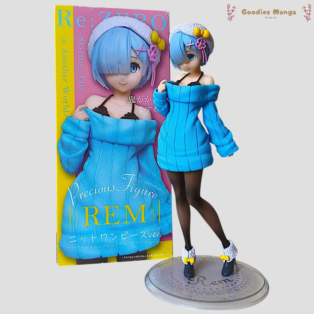 Figurina Rem – Re:ZERO – Knit One Piece Ver – Taito – photo 10